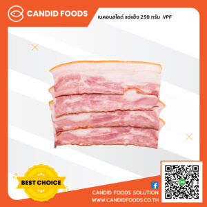 VPF Frozen Sliced ​​Bacons 250 G.